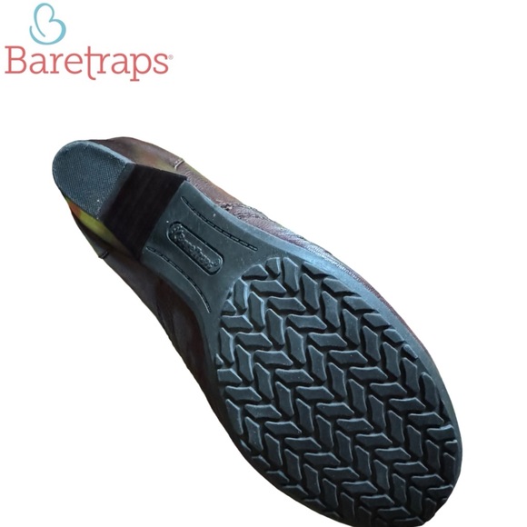 NIB BareTraps Treasure Soft Leather Casual Slip On Bootie Shoes - Brown - Picture 7 of 8